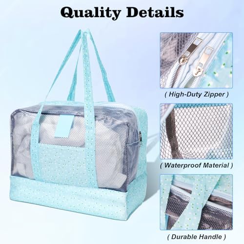 Next Day Delivery Before 10PM GOZINA Waterproof Beach Bag - Sandproof with Multiple Compartments, Lightweight Design