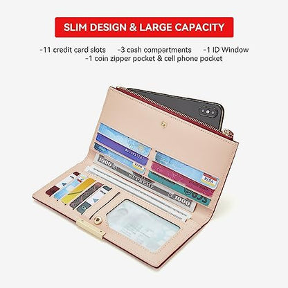 Next Day Delivery Before 10PM  Bifold Women's Wallet - Stylish and Functional Purse for Ladies