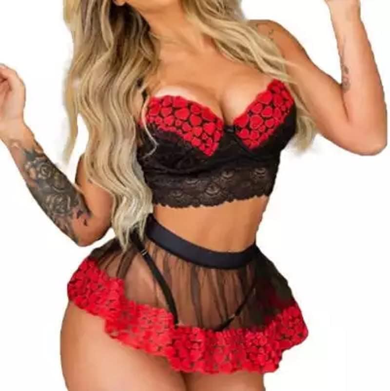 Next Day Delivery Before 10PM TECH LINE DIRECT Fashion Accessories Women's Lingerie Babydoll Set