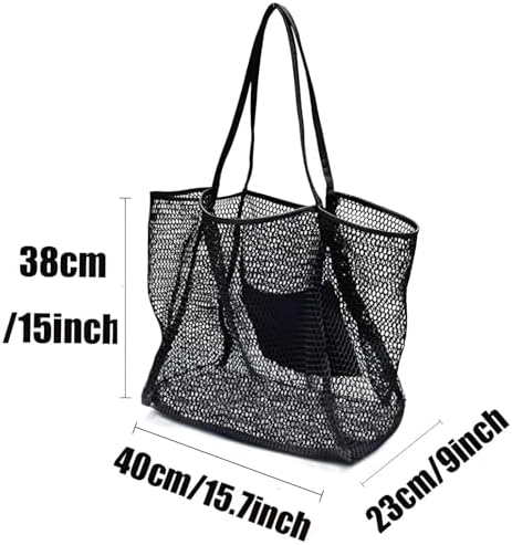 Next Day Delivery Before 10PM MXOQJE Summer Shoulder Tote Bag - Stylish Reusable Beach Bag for Women