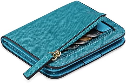 Next Day Delivery Before 10PM RFID Blocking Leather Compact Bi-fold Women's Purse