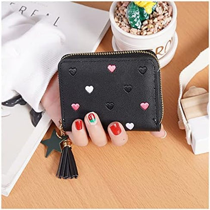 Next Day Delivery Before 10PM FuninCrea Embroidered Leather Pendant Purse - Stylish Women's Accessory with Unique Pattern