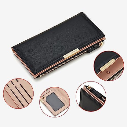 Next Day Delivery Before 10PM  Bifold Women's Wallet - Stylish and Functional Purse for Ladies