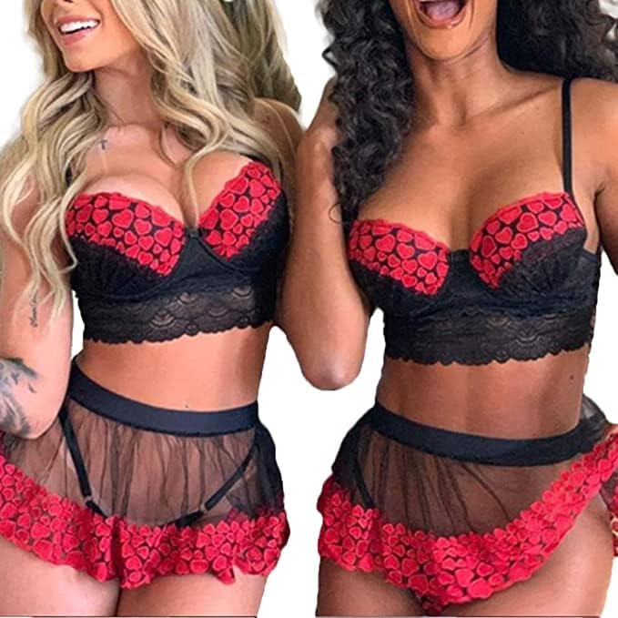 Next Day Delivery Before 10PM TECH LINE DIRECT Fashion Accessories Women's Lingerie Babydoll Set