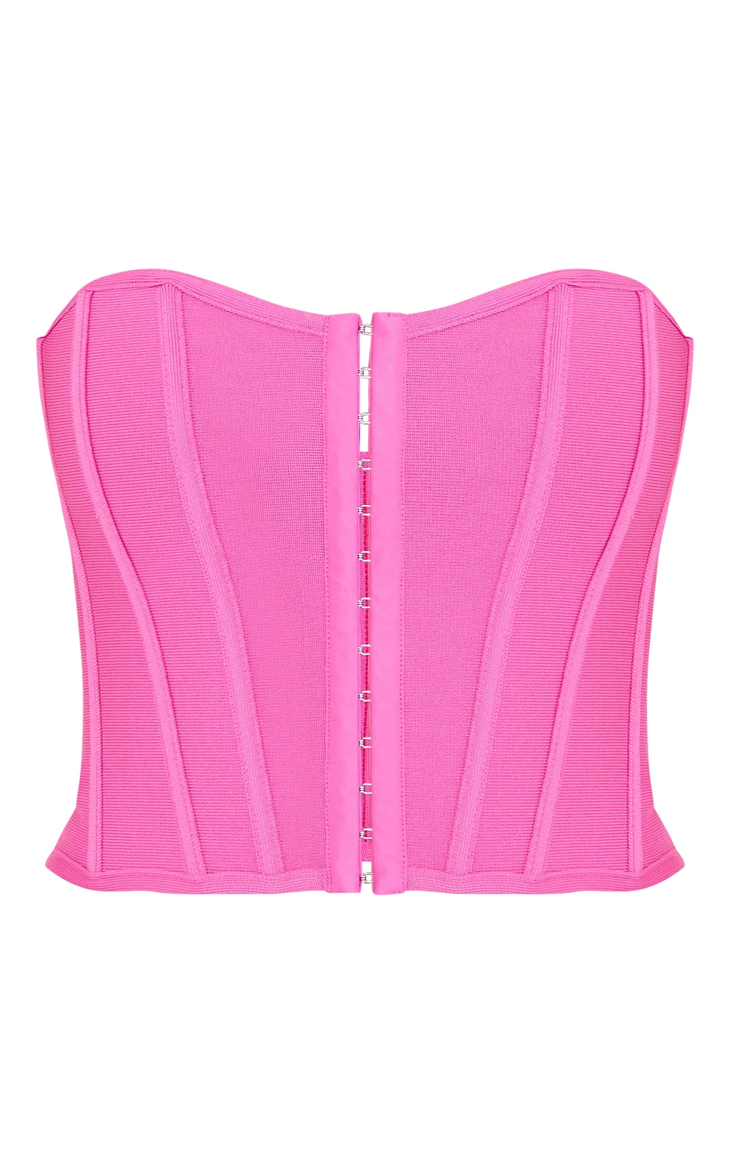 Next Day Delivery Before 10 PM Lilac Bandage Hook And Eye Structured Corset