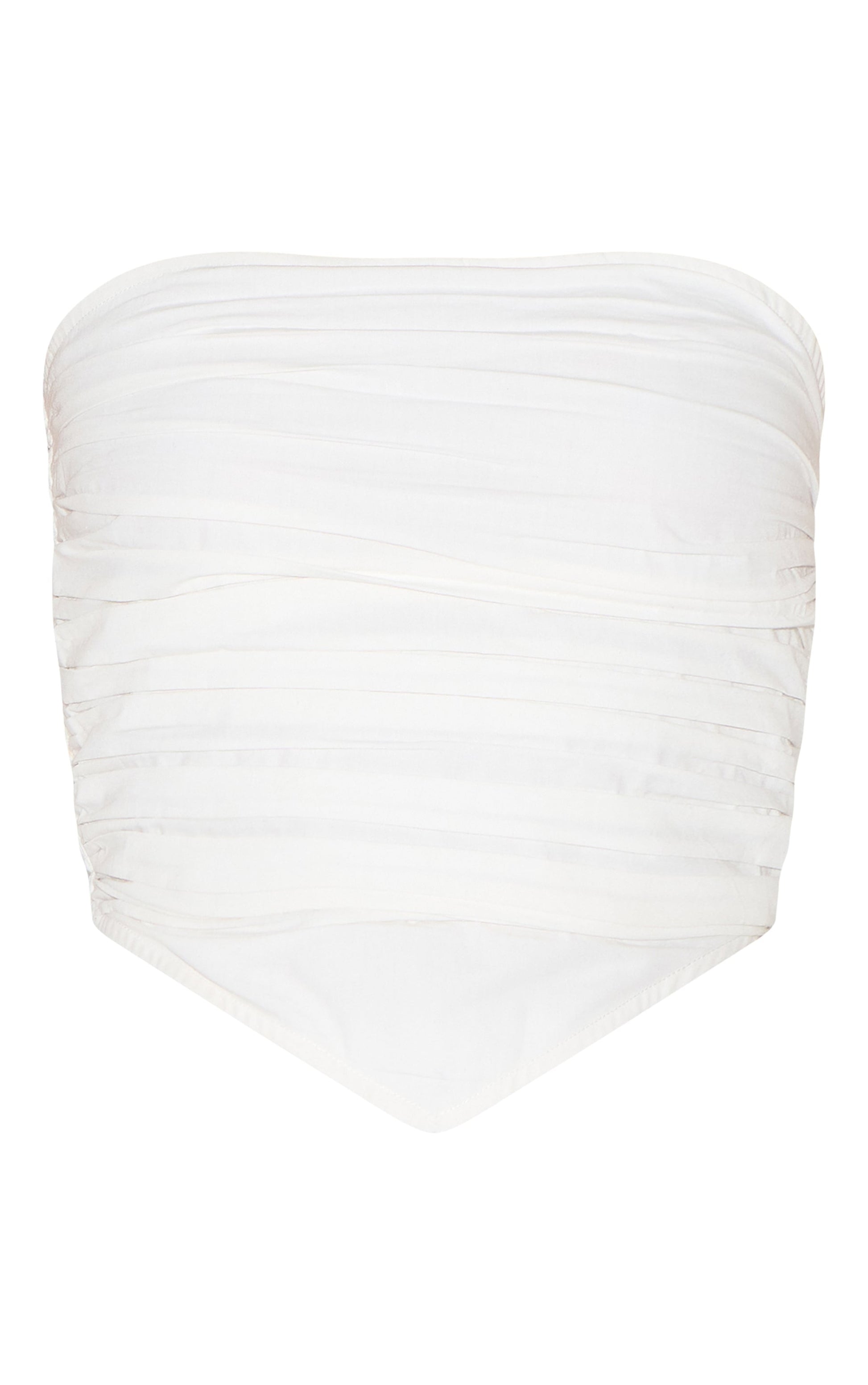 https://cdn-img.prettylittlething.com/8/5/b/d/85bd4fb1e74859f2bfbecdf097c58003fba99604_CNM3918_5_white_cotton_poplin_ruched_front_bandeau_top.jpg