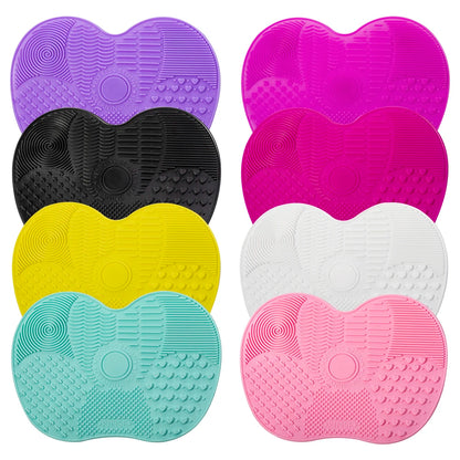 Silicone Brush Cleaner Cosmetic Make Up Washing Brush Gel Cleaning Mat Foundation Makeup Brush Cleaner Pad Scrubbe Board