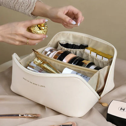 Travel Makeup Bag Make Up Skincare Holder Storage Box Cosmetics Organizer Plastic Container For Bathroom Dressing Table Home