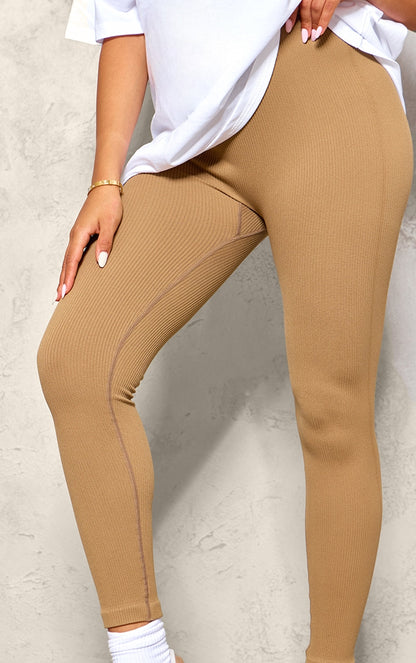 Next Day Delivery Before 10pm Maternity Stone Contour Rib Leggings