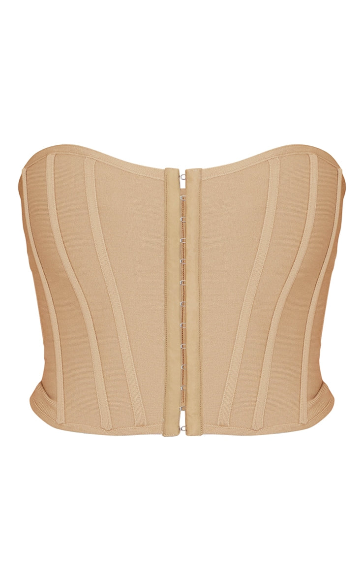 Next Day Delivery Before 10 PM Lilac Bandage Hook And Eye Structured Corset