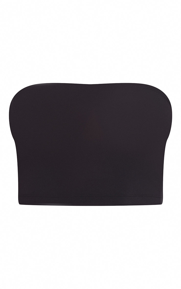 Next Day Delivery Before 10 PM Simply Chic: Basic Black Slinky Bandeau