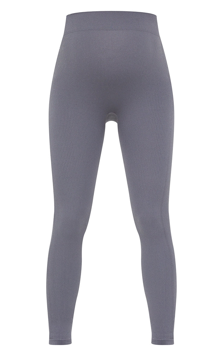 Next Day Delivery Before 10 PM Maternity Black Contour Ribbed Leggings: Stylish and Comfortable