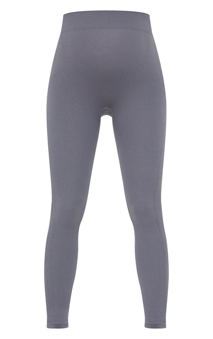 Next Day Delivery Before 10pm Maternity Stone Contour Rib Leggings