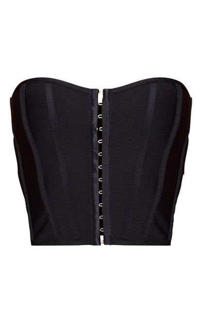 Next Day Delivery Before 10 PM Lilac Bandage Hook And Eye Structured Corset