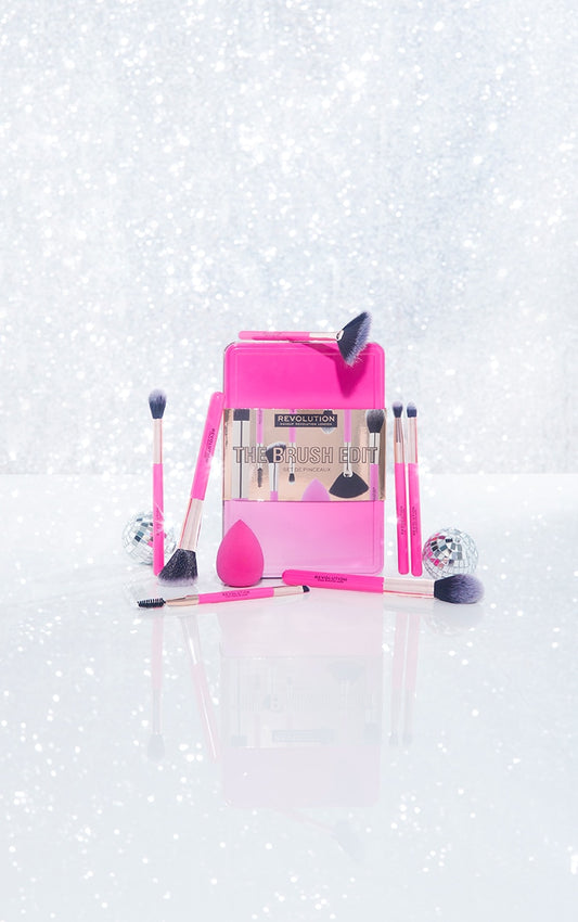 Makeup Revolution The Brush Edit Gift Set (Worth £37.50)